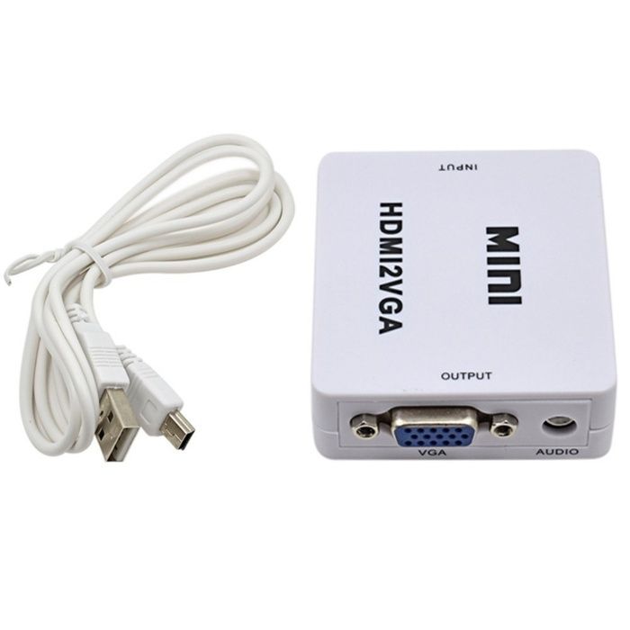 Адаптер HDMI to VGA (перехідник, конвертер, 720p/1080p) перехідник