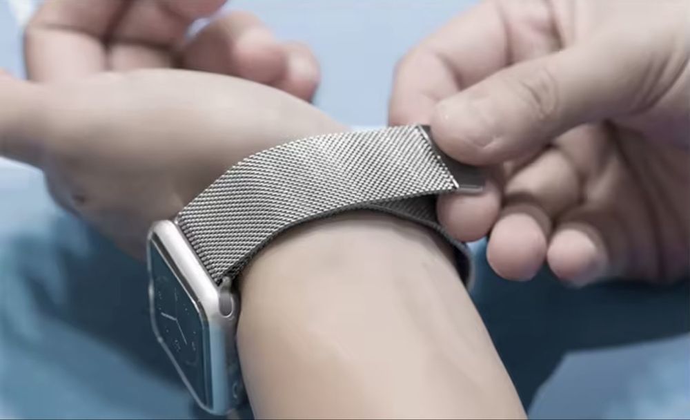 Браслет металевий Apple Watch 44-45 mm (міланська петля, Milanese, ремінець, металлический ремешок Миланская петля, Миланезе)