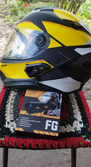 Мотогарнітура FreedConn FG Повний комплект ГАРАНТІЯ ОРИГІНАЛ