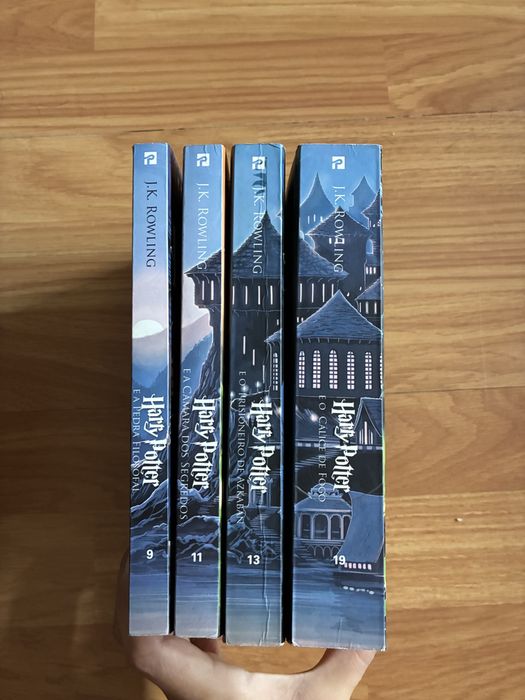 4 primeiros livros de Harry Potter