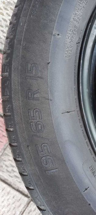 Комплект дисків 4х114,3, діаметр 67,1; гума Michelin Energy 195/65/15R