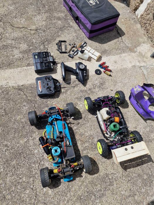 2 carrinhos gasolina