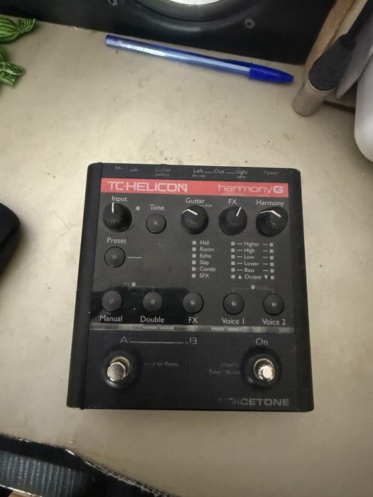 TC-Harmony G pedal voz