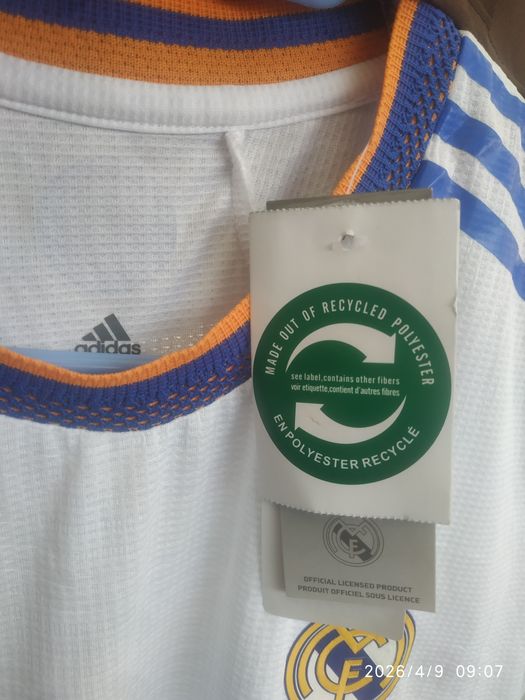 Футболка новая , оригинал Adidas,  Real Madrid  AG2021