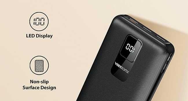 Повербанк 30000mAh/96WH швидка зарядка (з Європи)