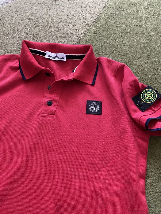 Рубашка Stone island (поло реп.)