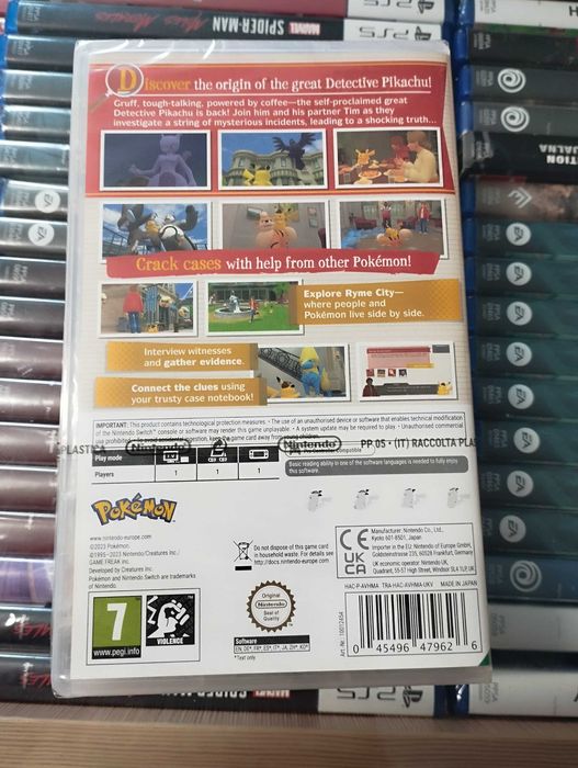 Detective Pikachu Returns [Switch] NOWA