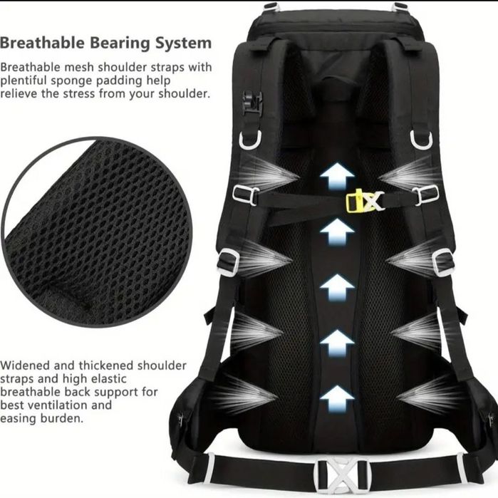 Рюкзак Туристичний трекінговий  , lixada 50л (45+5)