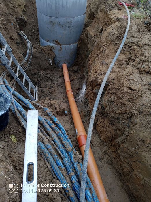 Układanie płyt JUMBO Prace Ziemne, Wyburzanie
