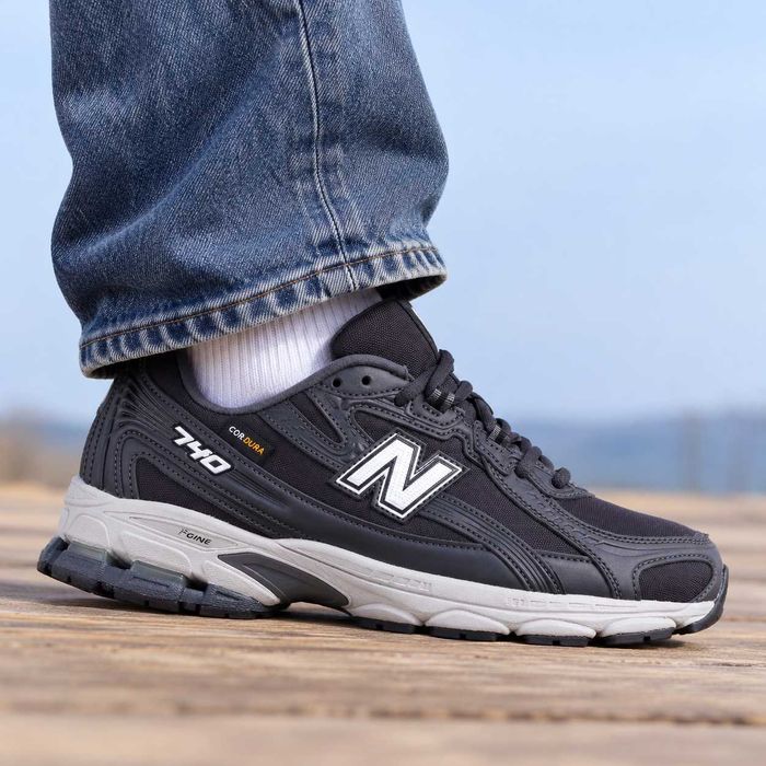 (2449) Термо осінь-зима кросівки New Balance 740 (41-46) сірі, нб ню беленс NB