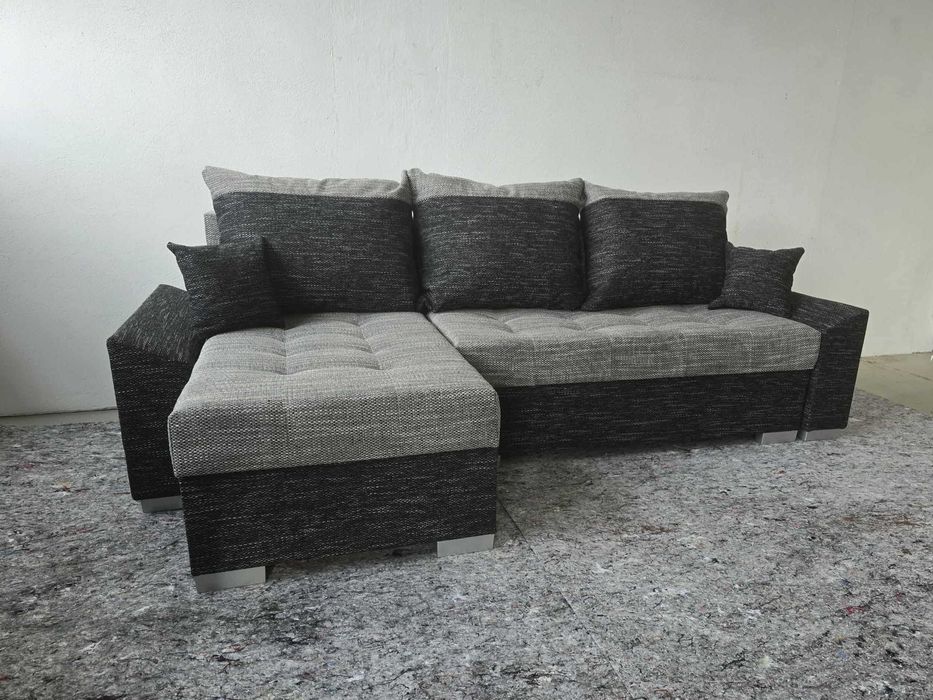 Narożnik Mateo | Nowoczesna kanapa | Rozkładana | Funkcja spania