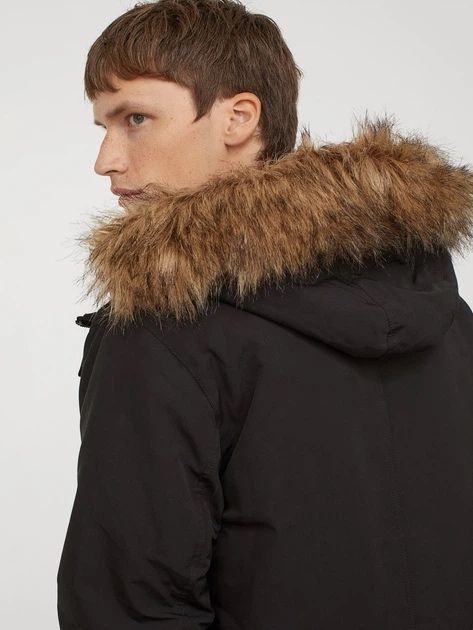 Чоловіча парка H&M, демісезонна парка на синтепоні