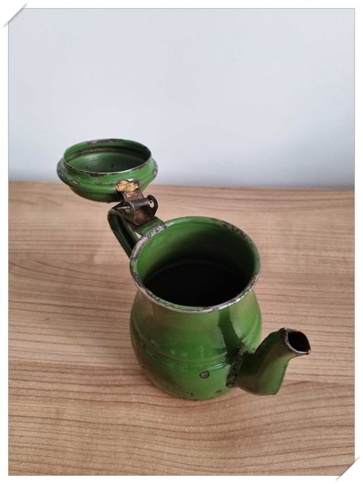 Emaliowany czajniczek | vintage | Pakistan