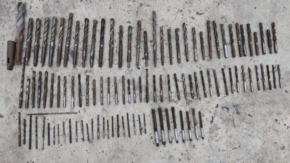 сверла часів срср, райбери, конусні сверла