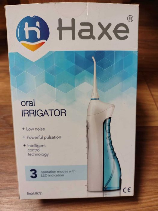 Irygator bezprzewodowy HAXE, HX721 raz użyty, jak nowy, w pudełku