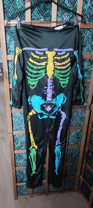 Kostium kościotrup, przebranie, bal