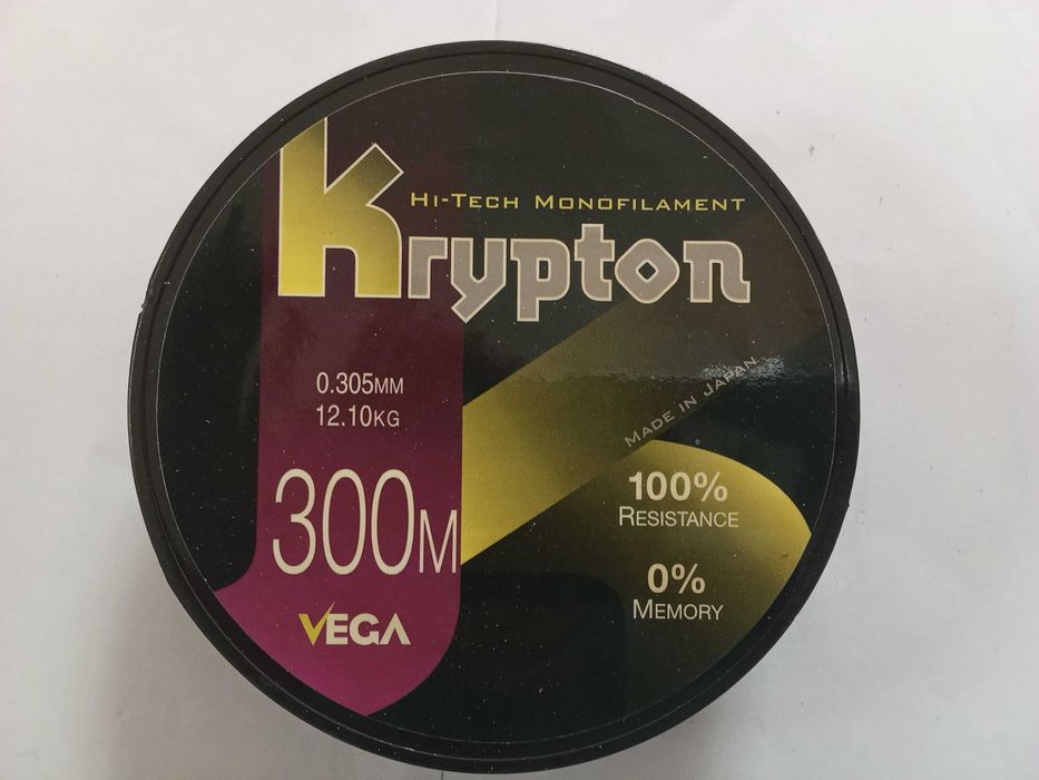 Fio de pesca Krypton novo na caixa