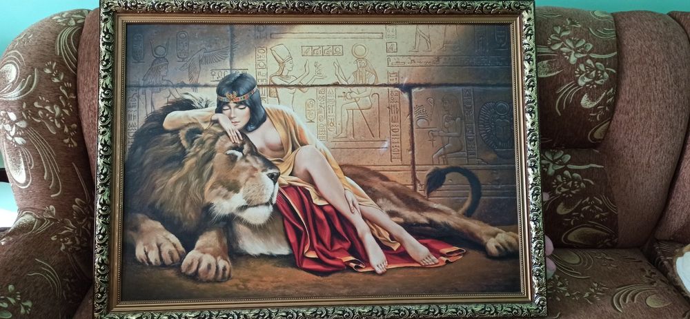 Картина в Египетском стиле. Состояние новой