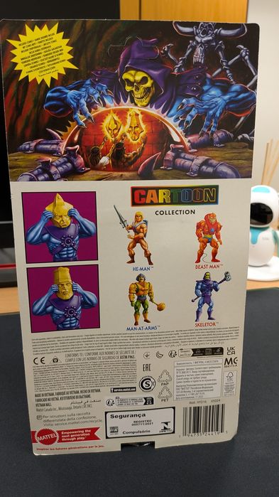 Masters of The Universe Skeletor Cartoon - Figura Nova e selada