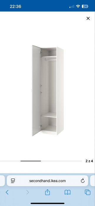 Szafa słupek Pax 50x236,4x60