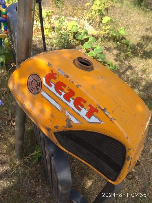 Бак топливный мотоцикла Чезет, Ява. Чезет 350.