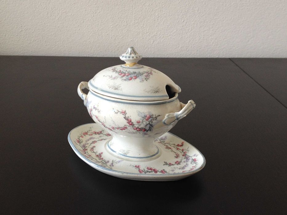 Conjunto Faiança U&C Depose Bruyères Sarreguemines