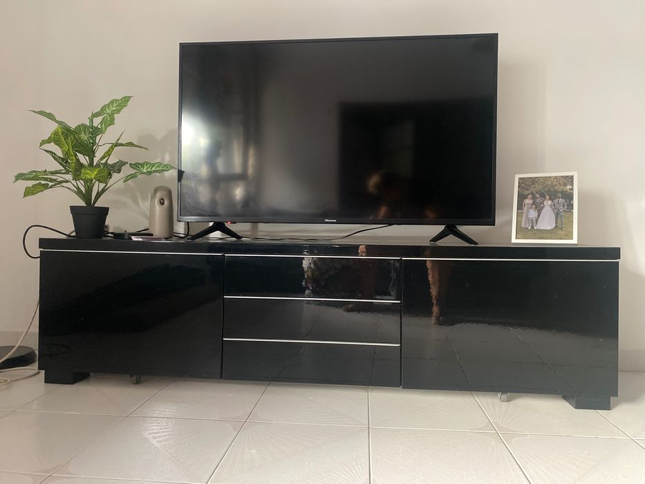 Móvel de televisão ikea oferta prateleira