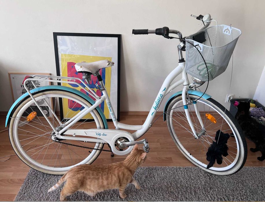 Rower miejski INDIANA Moena A7ZP 28 cali damski używany Kołobrzeg