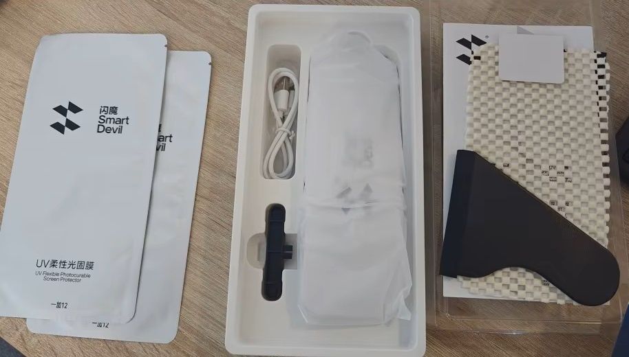 Защита экрана для OnePlus 10 pro, 12  У/фиолет фикс. пленка SD QU