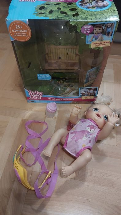 Baby alive raczkujacy maluszek interaktywna