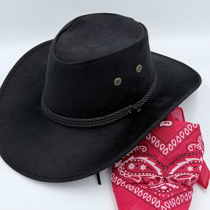 Kapelusz kowbojski bandana cowboy cowgirl jazda konna western