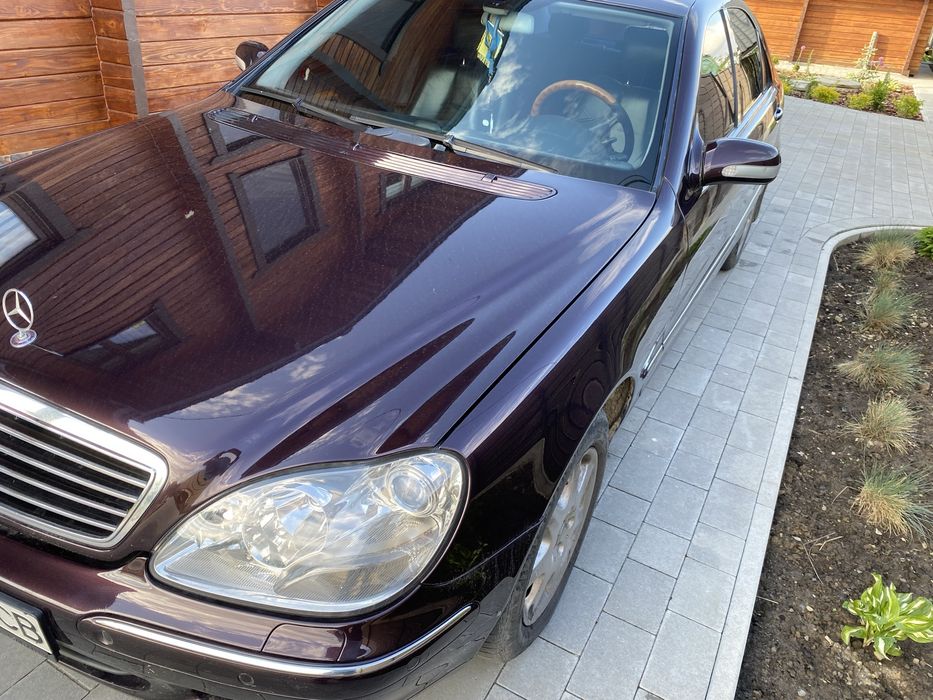 Mersedes S500 2002р. Пробіг 245000км. Фіолет.У відмінному стані.