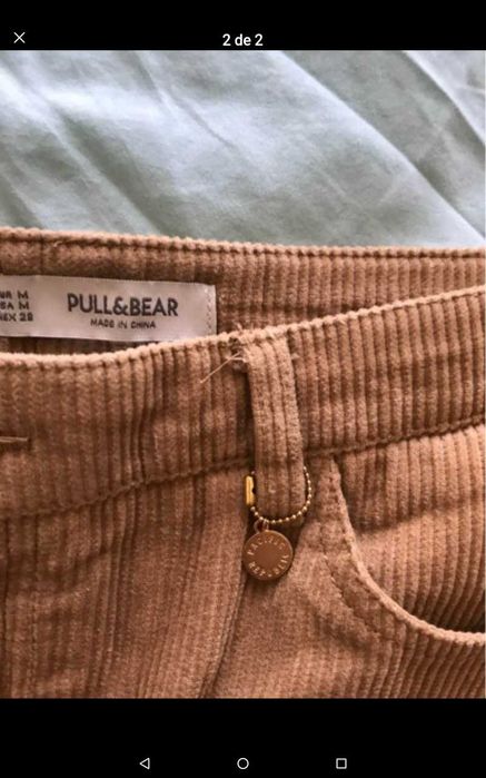 Saia em bombazine da Pull&Bear