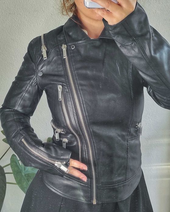 Ramoneska z ekoskóry kurtka jak motocyklowa z Medicine