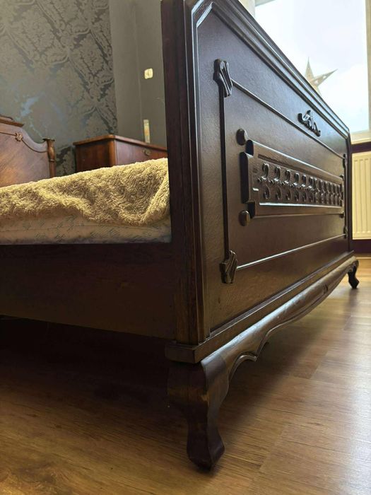 Łóżko dębowe 140x200 cm