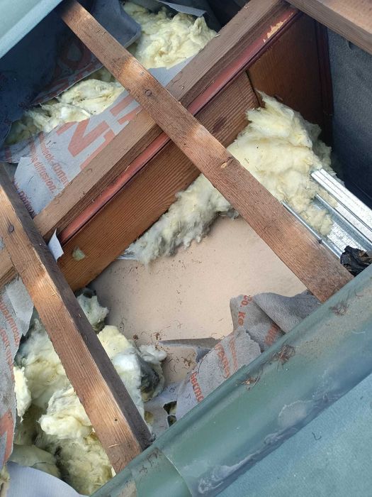 Naprawa dachu po KUNACH - GORLICE - Naprawa PO KUNIE, ocieplanie CELULOZĄ