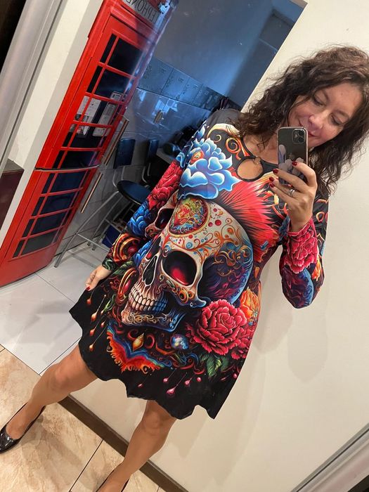 Super sukienka na Halloween roz 42-44