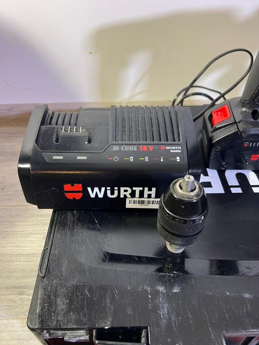Młotowiertarka Wurth ABH 18 Compact + aku. 2x5.0 ah