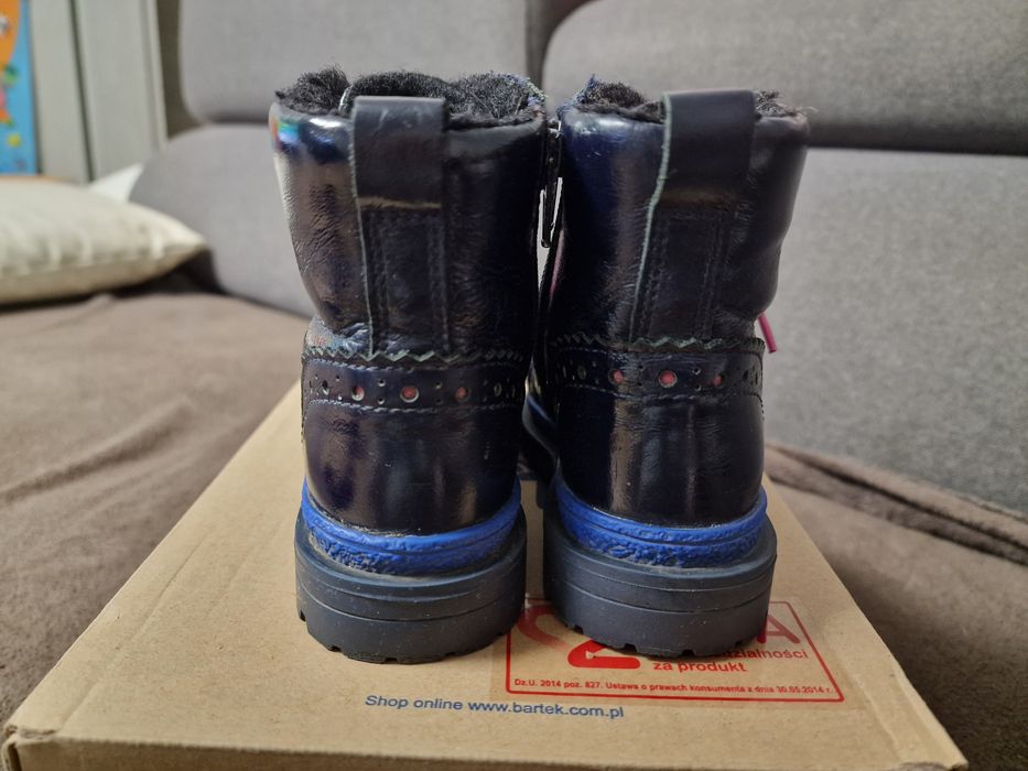 Traperki/trzewiki zimowe BARTEK rozmiar 24