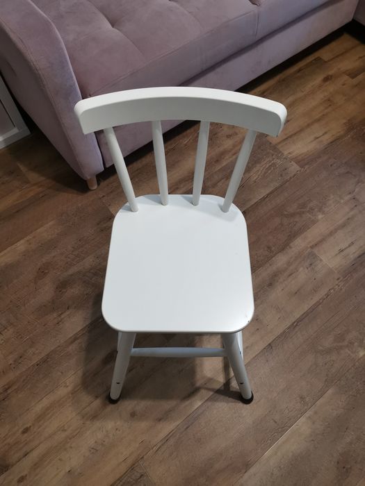 IKEA Krzesło białe dla dziecka