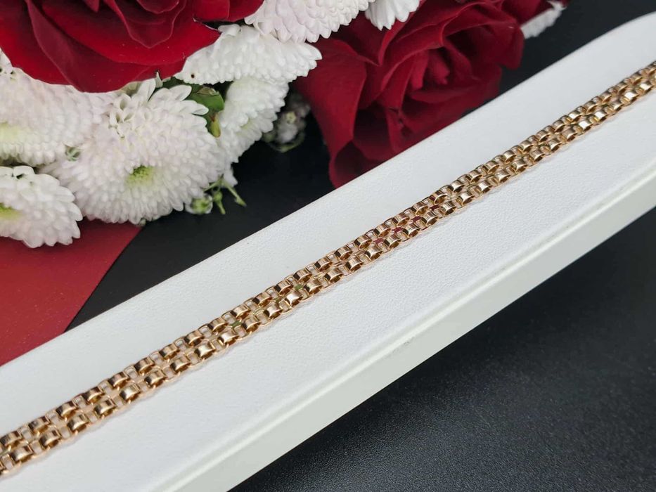 ZŁOTA BRANSOLETKA 5,18 GR. próba: 585 roz. 20 Komis Redi