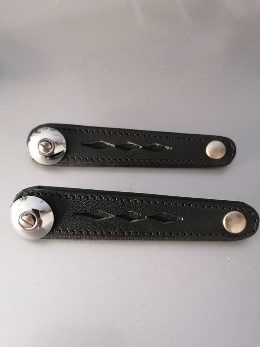 2 Correias NOVAS c/ fecho p/fole de Concertina/Acordeão