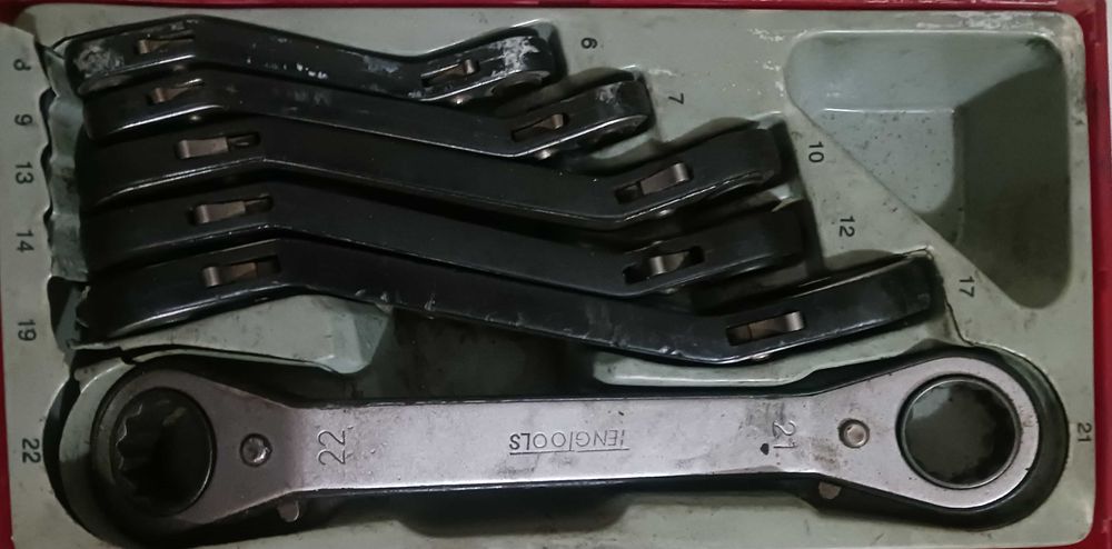 Conjunto 6 chaves de roquete