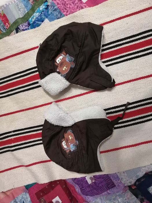 Демисезонная шапка ушанка H&M на мальчика 4-8 лет,р.122-128,4-6 лет