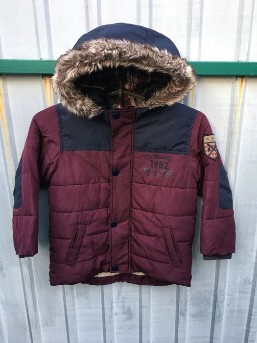 Бордовая демисезонная куртка Next