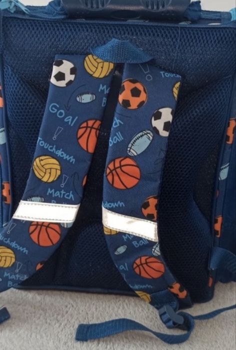 Plecak szkolny niebieski   .