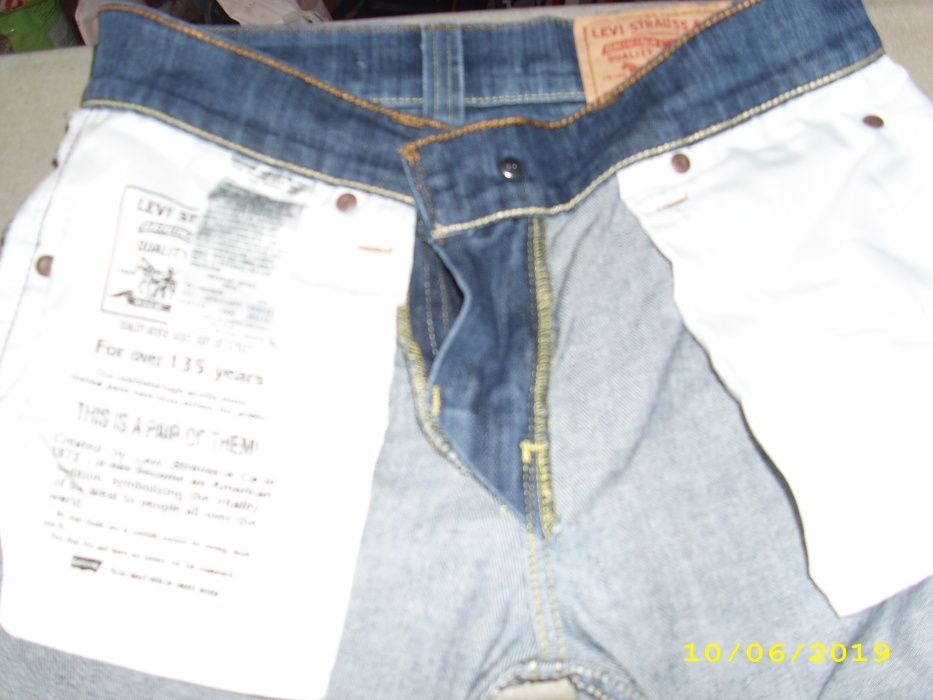 Calções Ganga, Levis Strauss, nº29