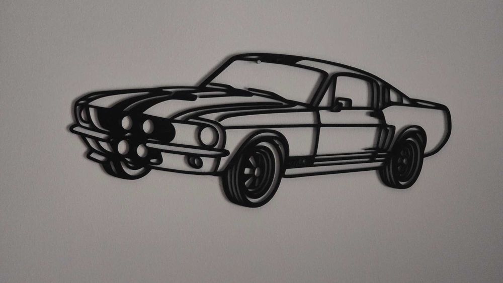 Silhueta Auto de parede