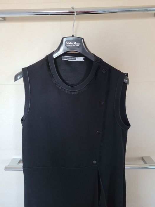 Sportmax code czarna sukienka r. 40/42