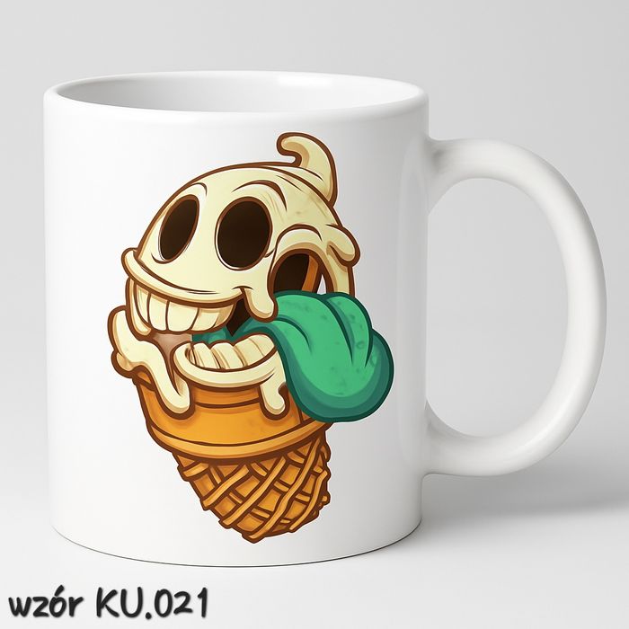 Kubek ceramiczny z grafiką